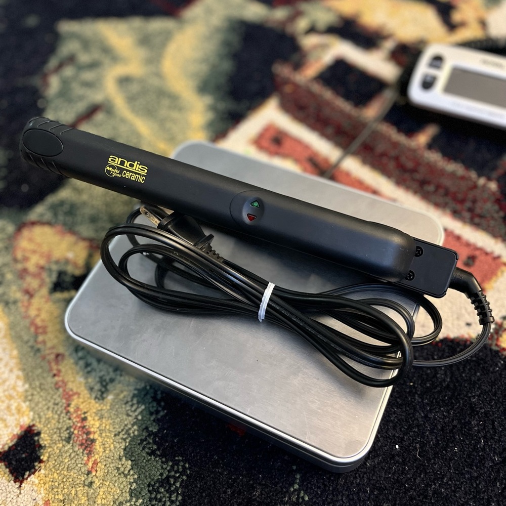 Andis Multi Heat Ceramic Flat Iron Hair Straightener Model CSI-1EA
